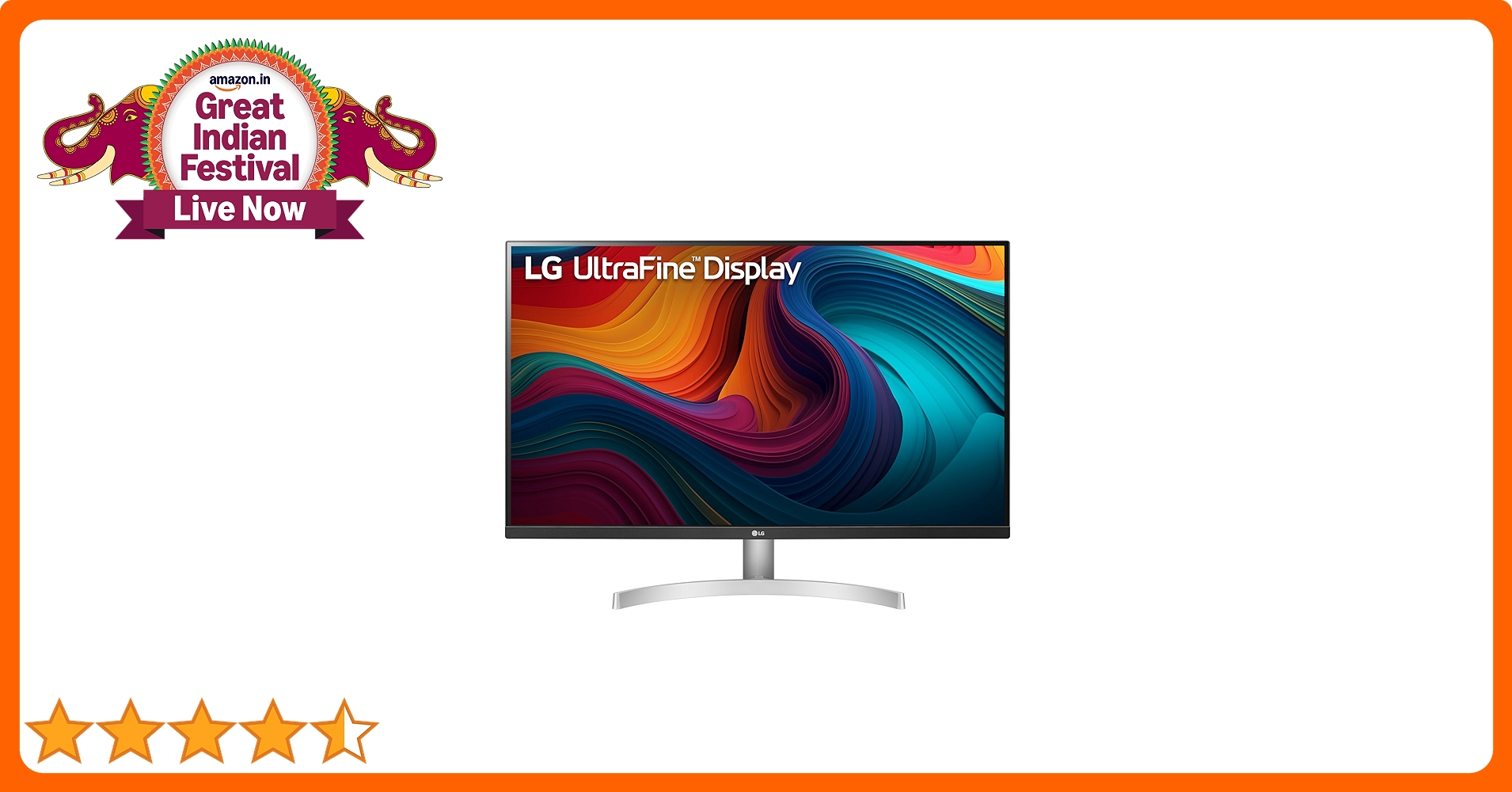 LG 32UN500-W Monitor 32